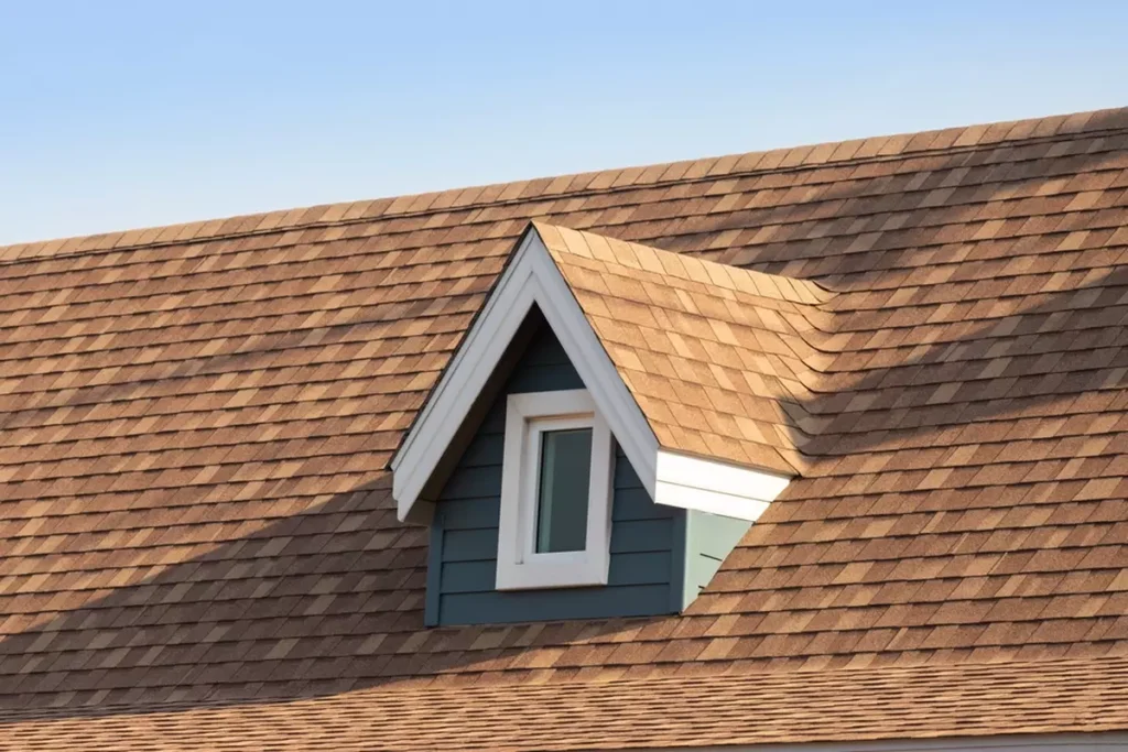 Light brown shingles